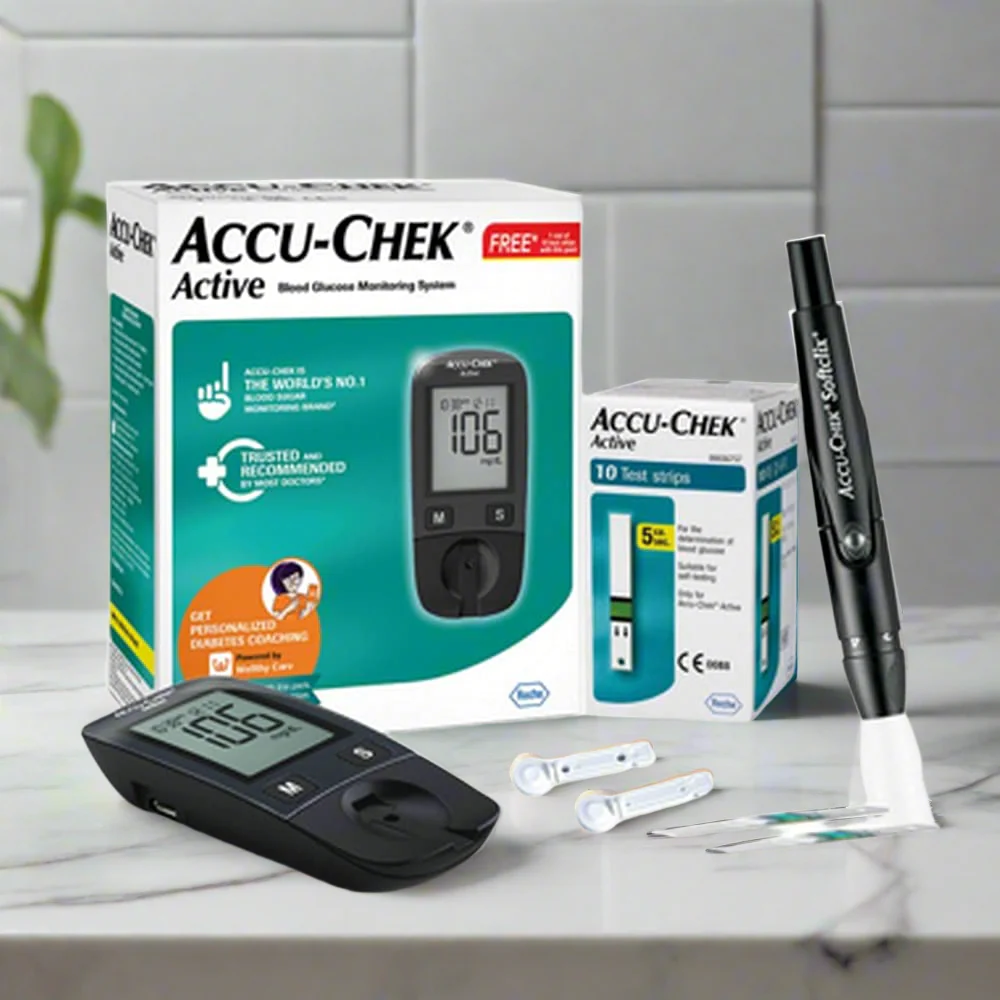 Accu-Chek Active glucose monitoring kit