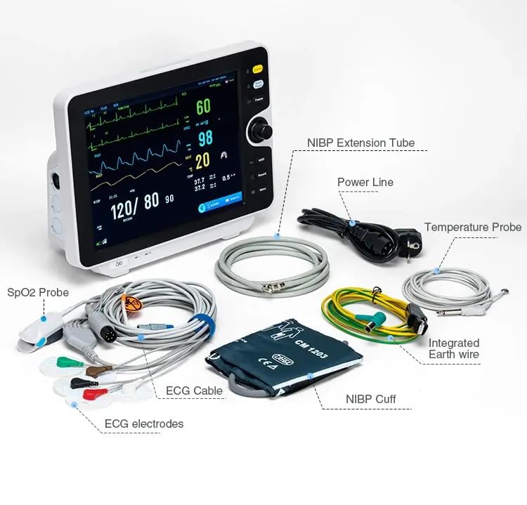 Patient monitor with accessories